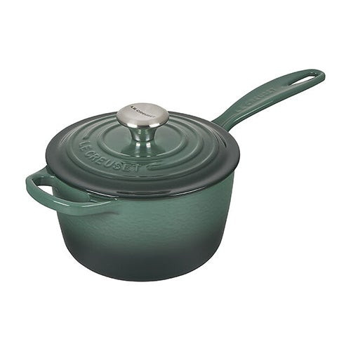2.25qt Signature Cast Iron Saucepan Artichaut