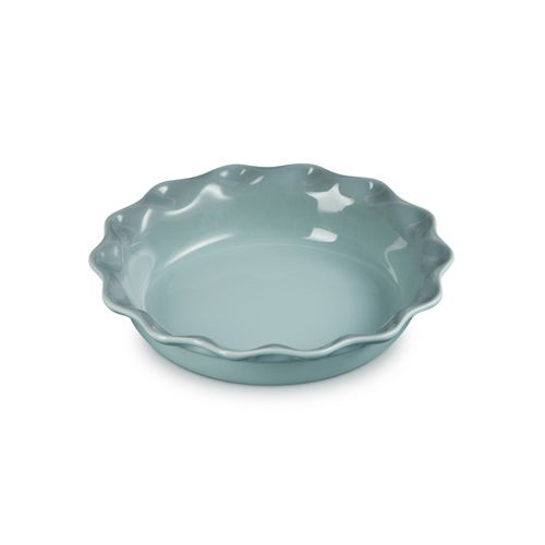 9" Heritage Stoneware Pie Dish Sea Salt