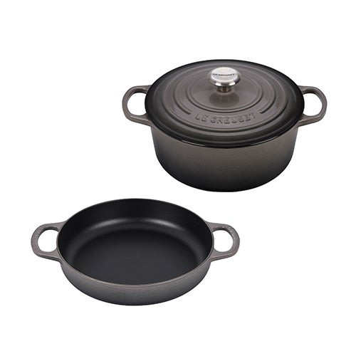 3pc Signature Cast Iron Set Oyster