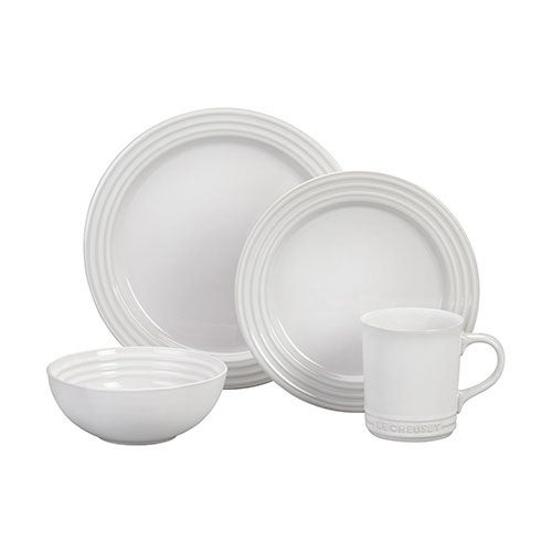 16pc Vancouver Dinnerware Set White