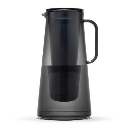 LifeStraw Home 10 Cup BPA-Free Water Filter Pitcher Obsidian