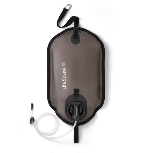 Peak Series 8L Large Capacity Gravity Water Filter System Dark Mountain Gray