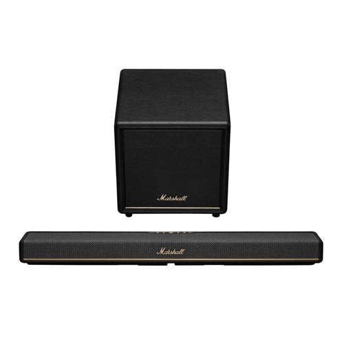 Heston 120 Soundbar w/ Sub 200 Wireless Subwoofer Black