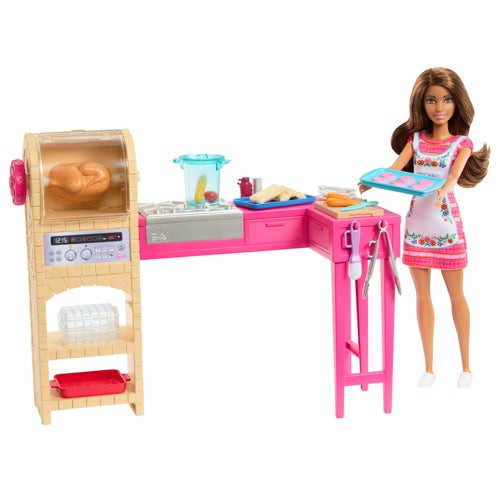Barbie and Teresa Cook and Create Kitchen Playset Ages 3+ Years
