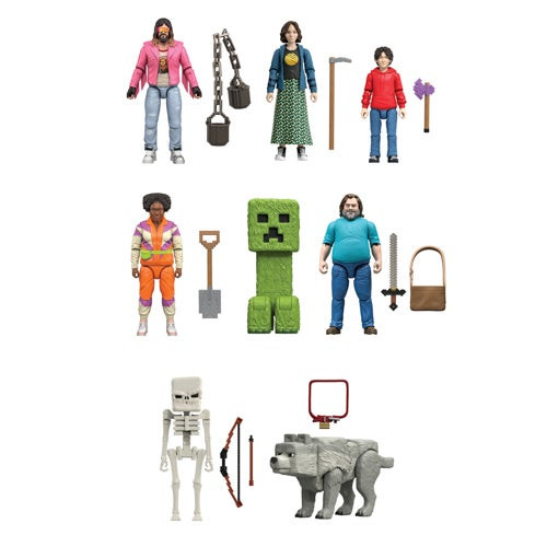 Minecraft Ultimate Movie Set w/ Action Figures Ages 6+ Years