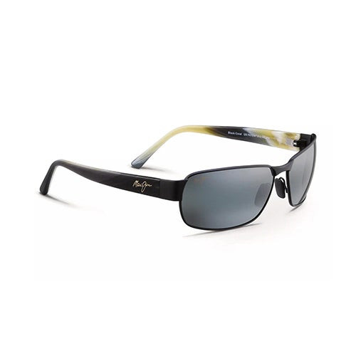Black Coral Sunglasses Matte Black Frame Neutral Gray Lens