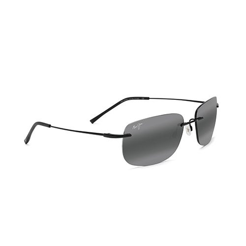 Ohai Polarized Sunglasses Gloss Black Frame Neutral Gray Lens