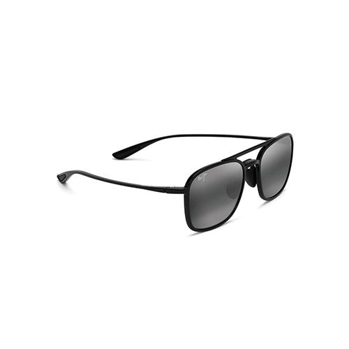 Keokea Polarized Sunglasses Black Frame Neutral Gray Lens