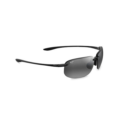 Ho'okipa XL Polarized Sunglasses  Black Gloss Frame  Neutral Gray Lens