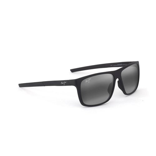 Lehopulu Polarized Sunglasses Matte Black Frame Neutral Gray Lens