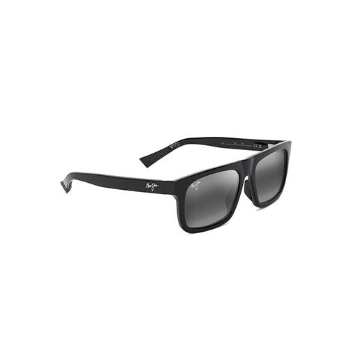 Opio Polarized Sunglasses Shiny Black Frame Neutral Gray Lens