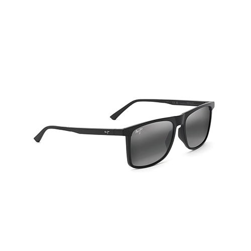 Makamae Polarized Sunglasses Matte Black Frame Neutral Gray Lens