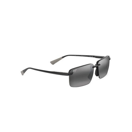 Laulima Polarized Sunglasses Matte Black Frame Neutral Gray Lens