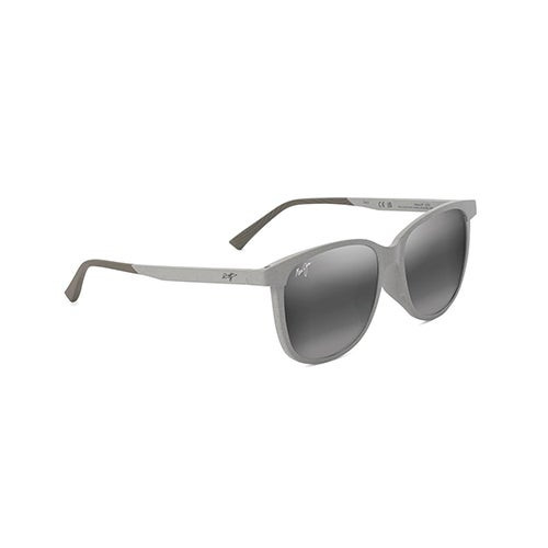 Ilikea Asian Fit Polarized Sunglasses Matte Gray Frame Neutral Gray Lens