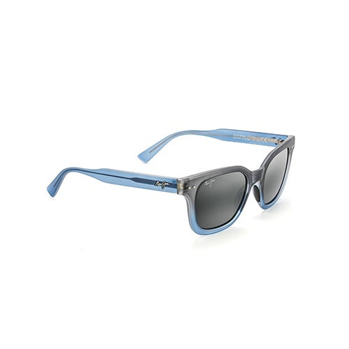 Shore Break Polarized Sunglasses Blue Gray Frame Neutral Gray Lens