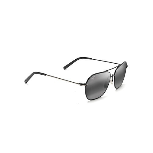 Mano Polarized Sunglasses Black Frame Neutral Gray Lens
