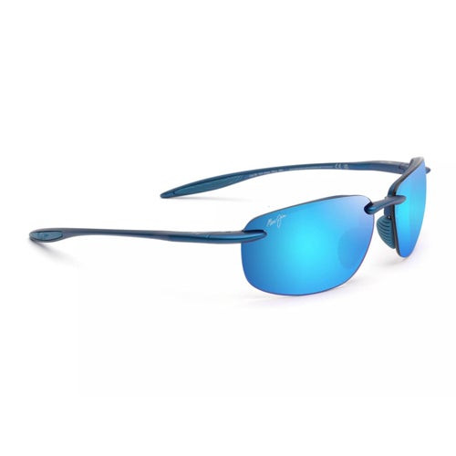 Ho'okipa Ultra Polarized Sunglasses  Metal Matte Blue Frame  Blue Hawaii Lens