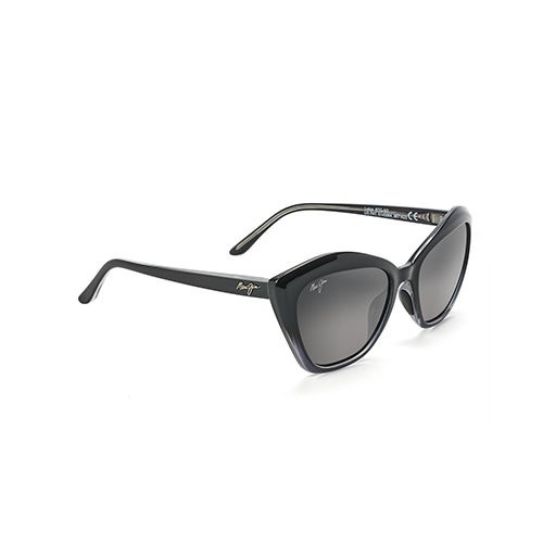 Lotus Polarized Sunglasses Gloss Black Frame Neutral Black Lens