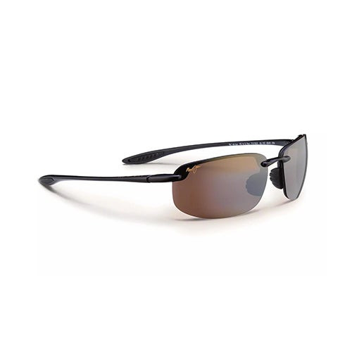 Ho'okipa Polarized Sunglasses  Gloss Black Frame  HCL Bronze Lens