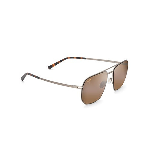 Shark's Cove Polarized Sunglasses  Satin Sepio Frame  HCL Bronze Lens