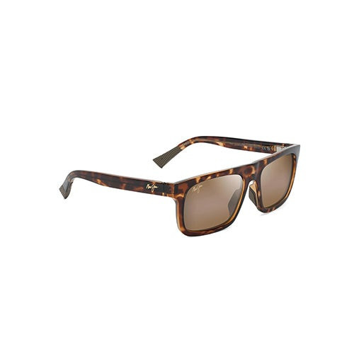 Opio Polarized Sunglasses Shiny Light Brown Frame HCL Bronze Lens