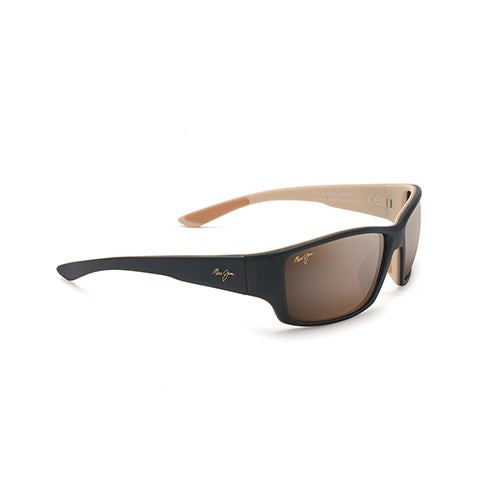 Local Kine Polarized Sunglasses Matte Dark Brown Frame HCL Bronze Lens