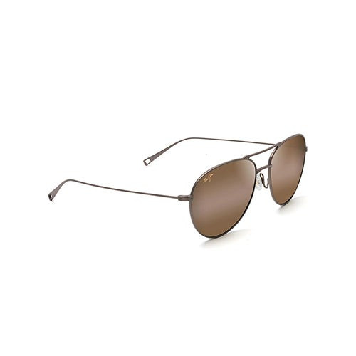 Walaka Polarized Sunglasses Satin Sepia Frame HCL Bronze Lens
