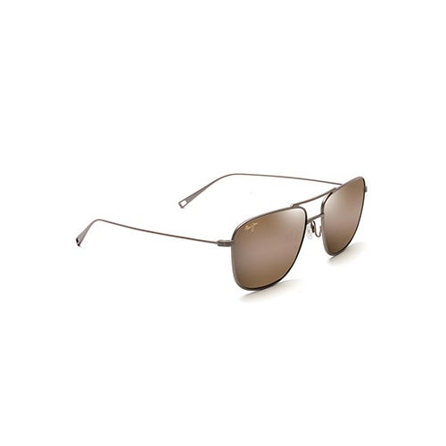 Mikioi Polarized Sunglasses Satin Sepia Frame HCL Bronze Lens