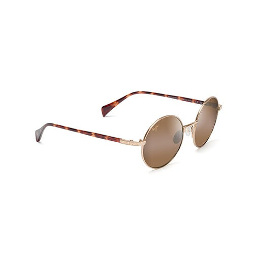 Mokupuni Polarized Sunglasses Gold Frame HCL Bronze Lens