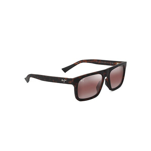 Opio Polarized Sunglasses Dark Havana Frame Maui Rose Lens