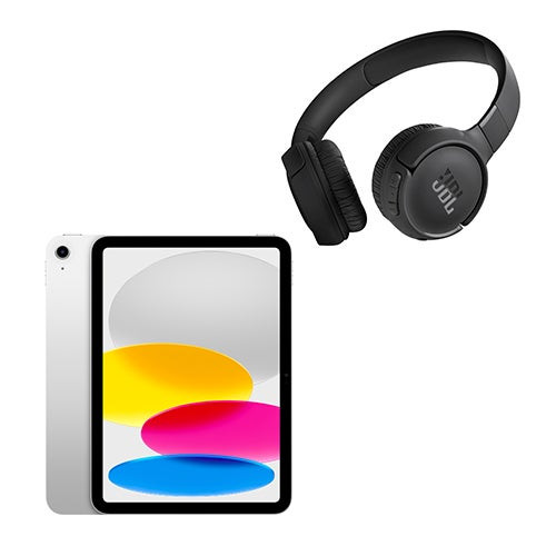 11" iPad WiFi 128GB Silver w/ Tune 520BT Headphones