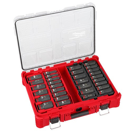 SHOCKWAVE Impact Duty Socket 1/2" Drive 31pc PACKOUT Set