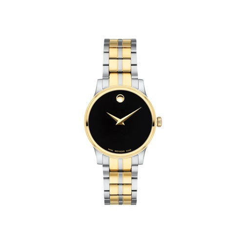Ladies' Corporate Exclusive Two-Tone Stainless Steel Watch  Black Dial