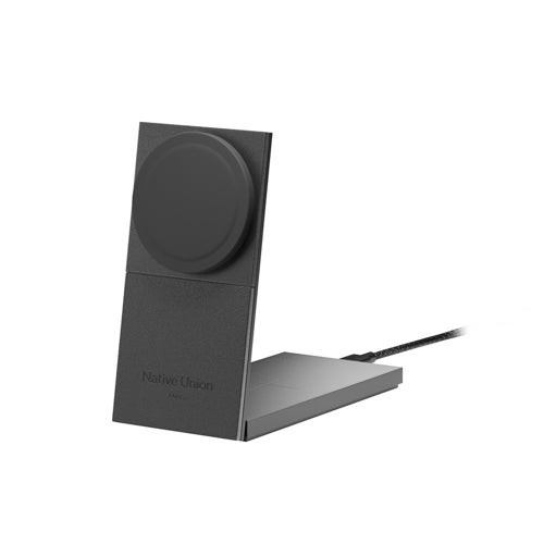 Rise 2-in-1 Qi2 Magnetic Wireless Charger Black