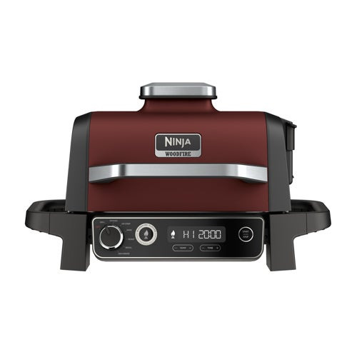 Woodfire Outdoor Grill Smoker & Air Fryer Red