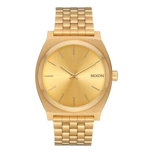 Men's Time Teller Gold-Tone Stainless Steel Watch  Gold Dial