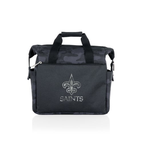 On The Go Lunch Bag Cooler - New Orleans Saints Black Camo