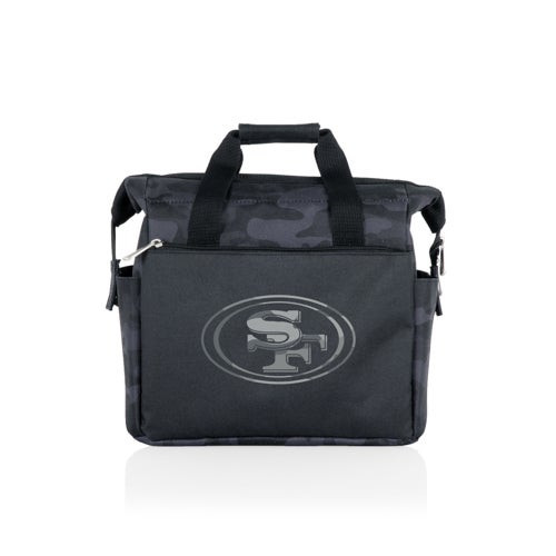 On The Go Lunch Bag Cooler - San Francisco 49ers Black Camo