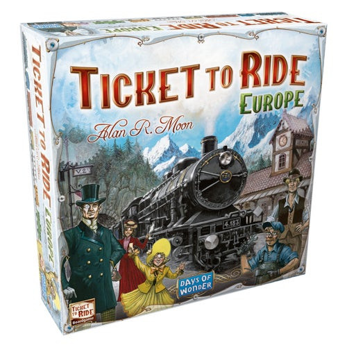 Ticket to Ride Europe Board Game Ages 8+ Years