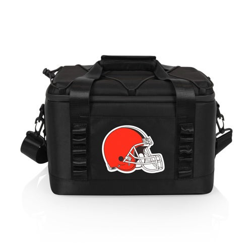 Tarana Superthick Recycled Cooler - NFL Cleveland Browns Black