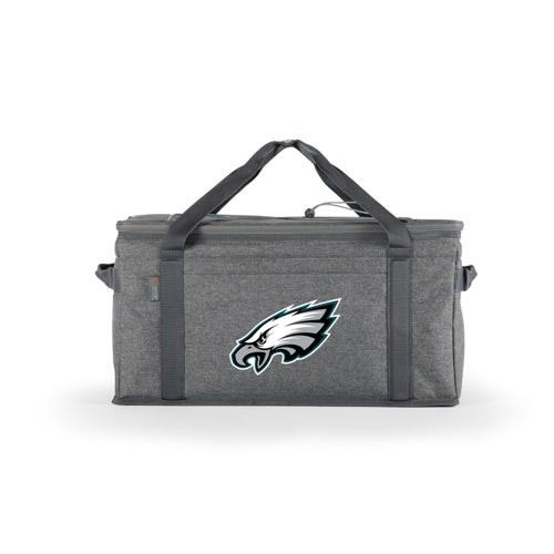 64 Can Collapsible Cooler - NFL Philadelphia Eagles Heathered Gray