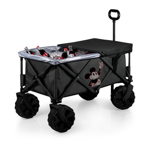 Mickey Mouse Adventure Wagon Elite All-Terrain Portable Utility Wagon Gray