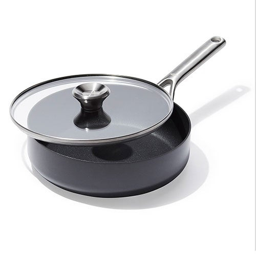 Ceramic Professional 3qt Saute Pan w/ Lid
