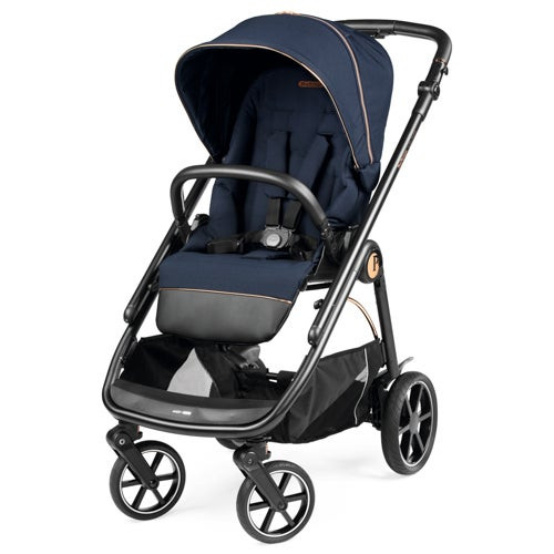 Veloce Compact & Lightweight Stroller w/ Reversible Seat Blue Shine