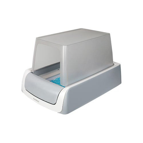 ScoopFree Crystal Pros Front-Entry Self-Cleaning Litter Box