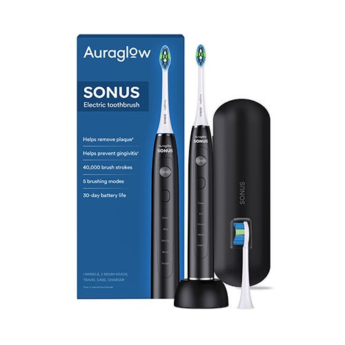 Auraglow Sonus Recharge Ultrasonic Toothbrush