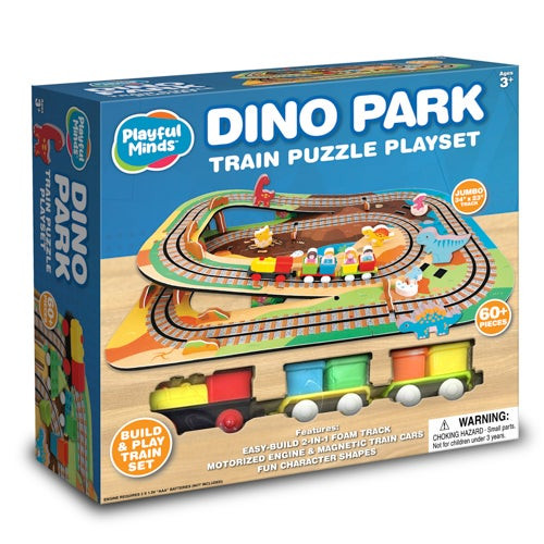 Dino Park Train Puzzle Ages 3+ Years