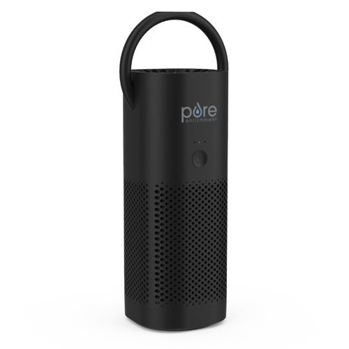 PureZone Mini Portable Air Purifier Black