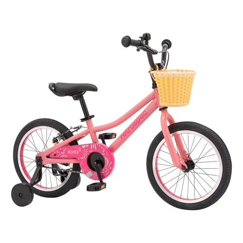 Koda 3 16" Kids Bicycle - Ages 4-6 Years Cotton Candy