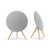 Set of 2 BeoPlay A9 5th Gen Wireless Multiroom Speakers Natural Aluminum